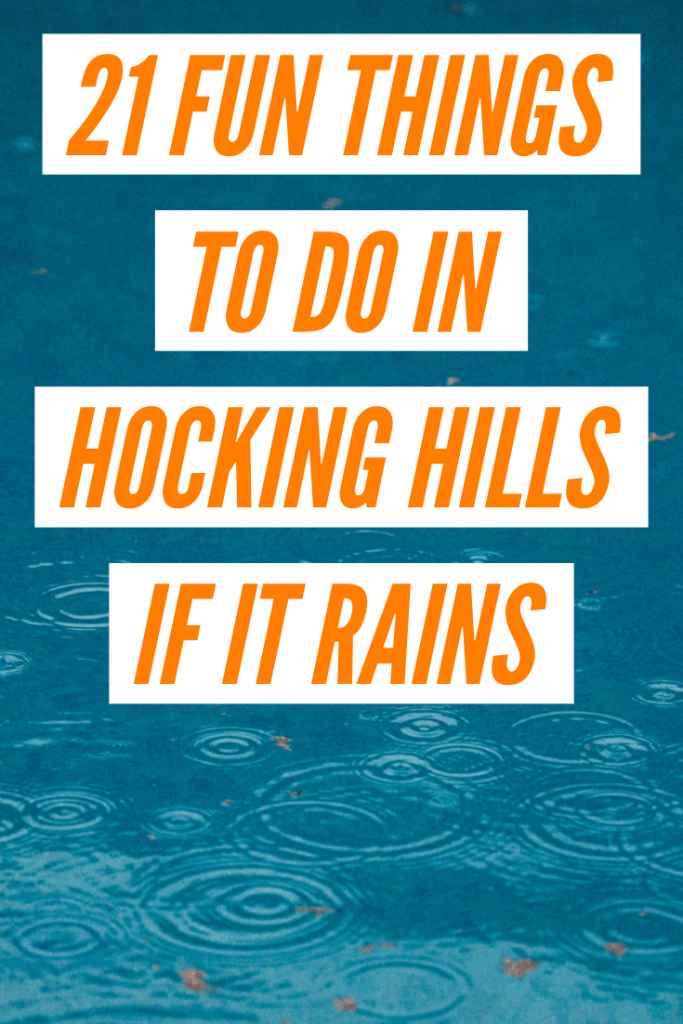 hocking hills things to do in rain